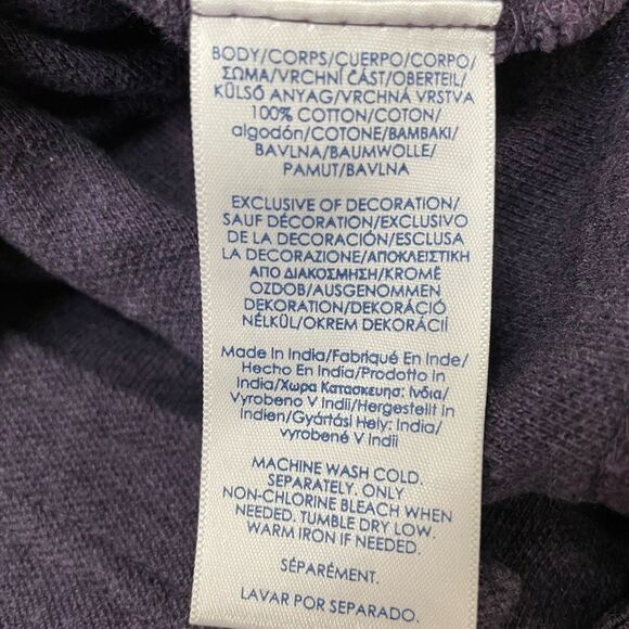 NWOT Chaps Purple Polo Shirt - Picture 6 of 6